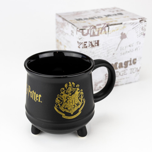 Кухоль Гаррі Поттер Котел з гербом Хогвартсу (товар з дефектом)