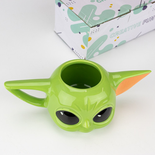 Кухоль фігурний Star Wars малыш Йода Мандалорец