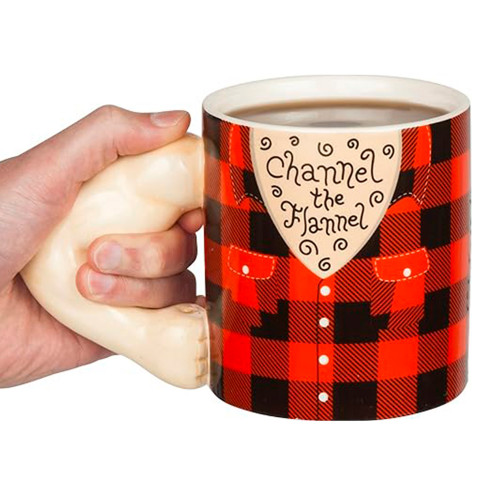 Кухоль фігурний Качок Channel the Flannel