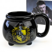 Кухоль Гаррі Поттер Котелок з гербом Пуфендуй