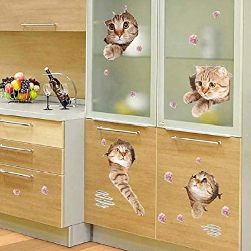 Интерьерная наклейка CD Котята SK7116 70х50см