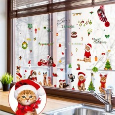 Интерьерная наклейка NG Merry Christmas Cats JD2312 (9 листов А4)