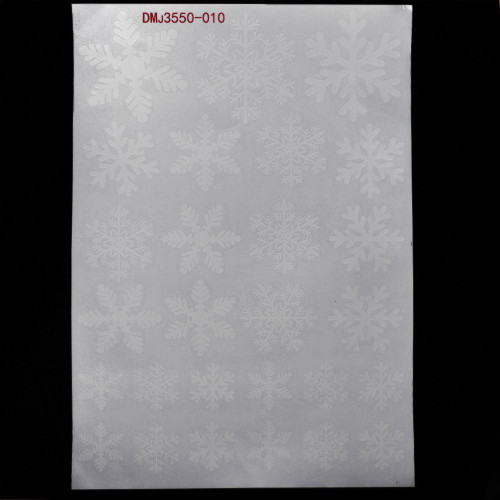 Інтерєрна наклейка NG Сніжинки DMJ 3550-010/AMJ301 35х50см (1 лист 27шт)