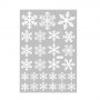 Інтерєрна наклейка NG Сніжинки DMJ 3550-010/AMJ301 35х50см (1 лист 27шт)