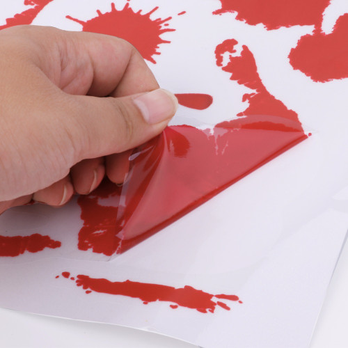 Інтерєрна наклейка HL Криваві сліди Ноги 43х30см