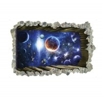 Интерьерная наклейка SS Космос Окно в галактику SK9304N 90х60см