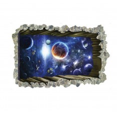 Интерьерная наклейка SS Космос Окно в галактику SK9304N 90х60см