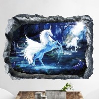 Интерьерная наклейка ZOO Единорог XH7240 70х50см