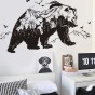 Інтер'єрна наклейка ZOO Чорний Гірський ведмідь XL8271 90х60см
