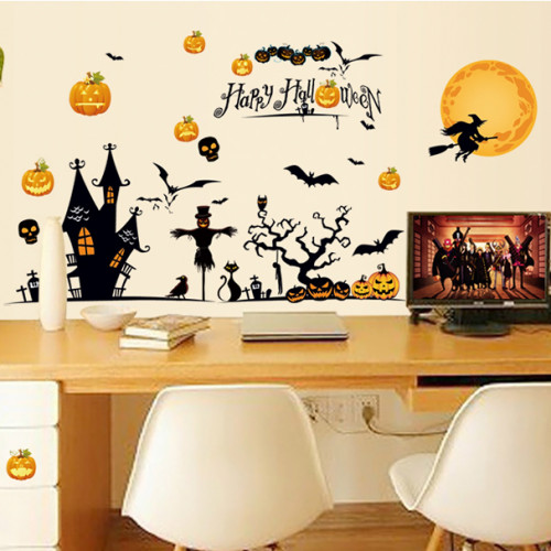 Інтерєрна наклейка HL Будинок з привидами MJ8006 60х90см