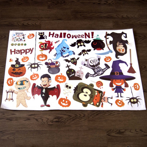 Інтерєрна наклейка HL Вечірка Хеллоуїн SK9096 60х90см