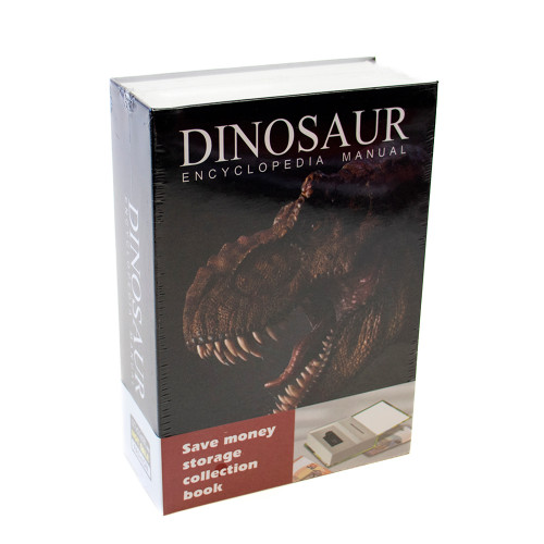Книга сейф (18см) Динозаври