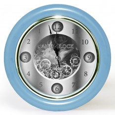 Годинник зі зворотним ходом Anti-clock Ц012 (сині)
