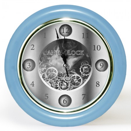 Годинник зі зворотним ходом Anti-clock Ц012 (сині)