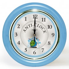 Часы идут в обратную сторону Anti-clock (синий)