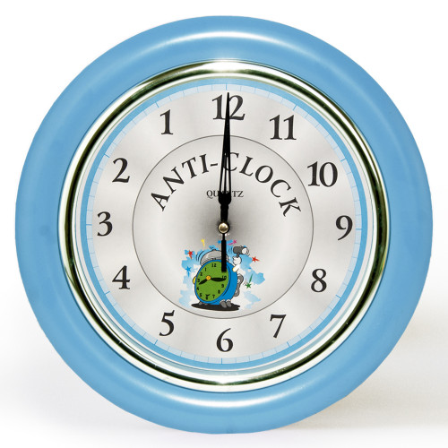 Годинник йде у зворотний бік Anti-clock (синій)