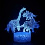 3D Світильник сенсорний Динозаврики 15952-3-19