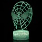 3D Світильник сенсорний Маска людини павука 15959-2-10