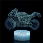 3D Светильник сенсорный Мотоцикл 15952-3-21