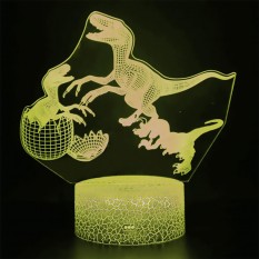 3D Светильник сенсорный Семья динозавров 15952-3-15