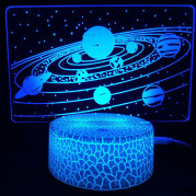 3D Світильник сенсорний Сонячна система 15959-2-6