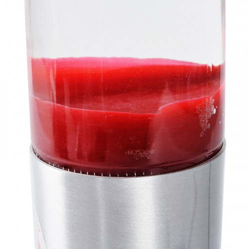 Лава лампа з парафіном (34см) червона