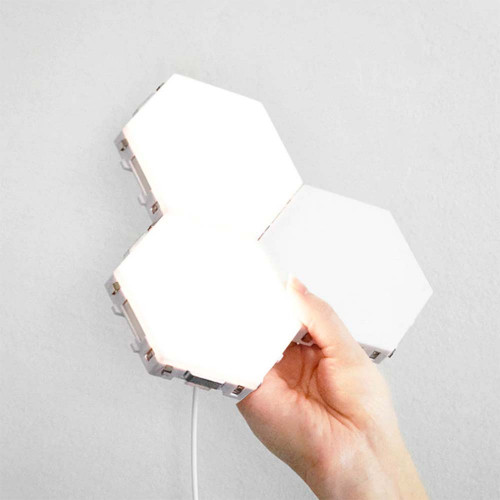 Модульний LED світильник сенсорний СТІЛЬНИКИ (набір 6шт) з адаптером (білий)