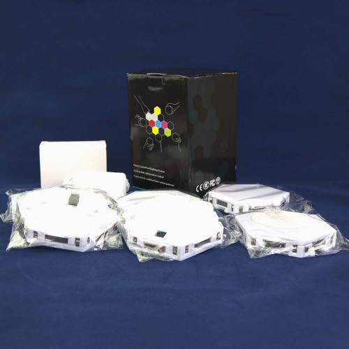 Модульний LED світильник сенсорний СТІЛЬНИКИ (набір 6шт) з адаптером (білий)