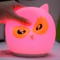 Силиконовый сенсорный ночник LED Сова милая
