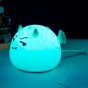 Силиконовый сенсорный ночник LED Монстрик (голубой)