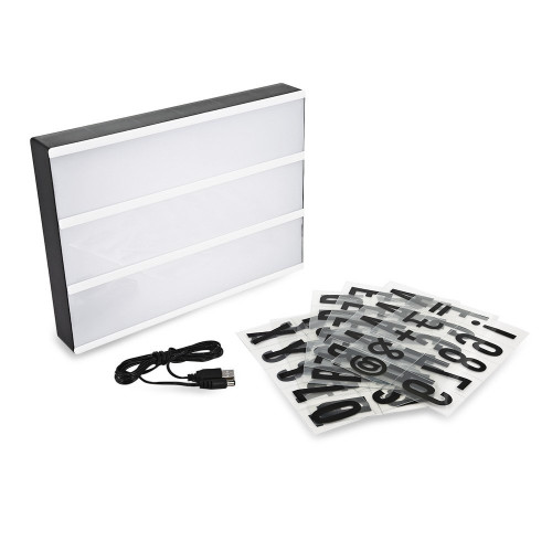 Світній ЛАЙТБОКС 80 БУКВ LIGHTBOX А4