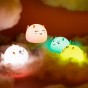 Силиконовый сенсорный ночник LED Монстрик (желтый)