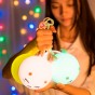 Силиконовый сенсорный ночник LED Монстрик (желтый)