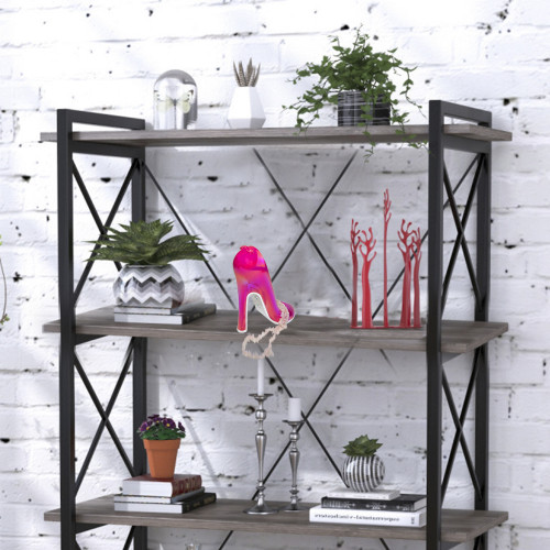 Декор для інтерєру Туфелька (рожевий перламутр)