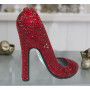 Декор для інтерєру Туфелька зі стразами (червоний)