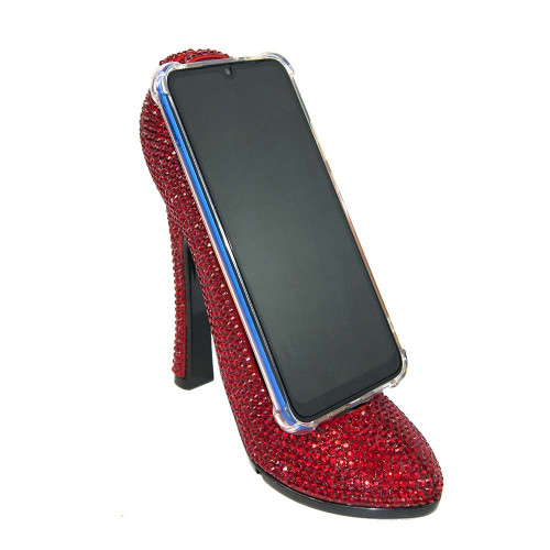 Декор для інтерєру Туфелька зі стразами (червоний)