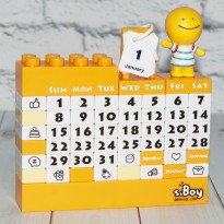 Календарь Конструктор (желтый) 41115-1