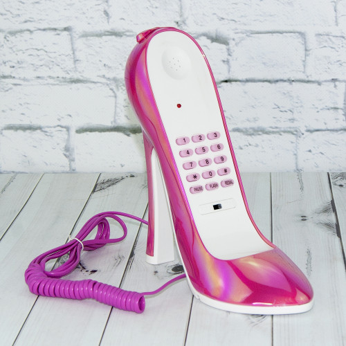 Декор для інтерєру Туфелька (рожевий перламутр)