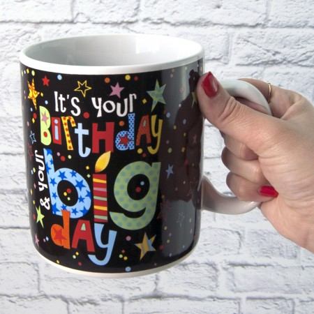 Кружка Гигант День Рождения - BirthDay