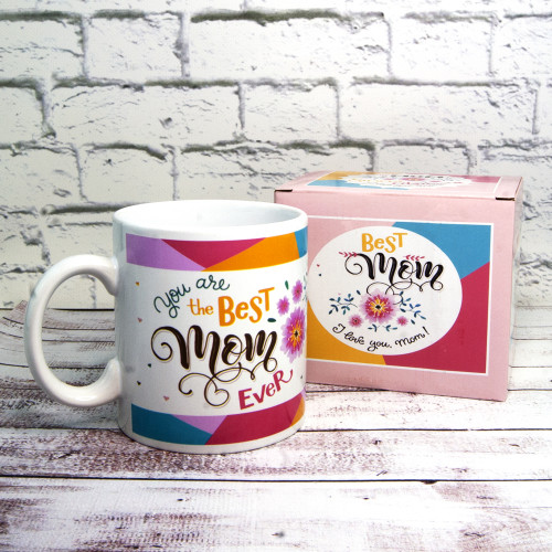 Кружка для мами Найкраща мама у світі - Best Mom ever 600 мл