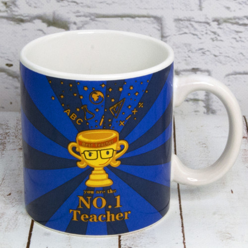 Кружка для вчителя Вчитель №1 - Teacher №1 600 мл