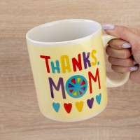 Кружка Гигант Спасибо мама - Thanks mom