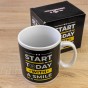 Кружка Гигант Start today with a smile