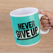 Кухоль Гігант Ніколи не здавайся - Never give up