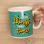 Кружка Гигант Все хорошее требует времени Good things take time