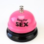 Дзвінок настільний SEX (рожевий)