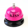 Дзвінок настільний KISS (фуксія)