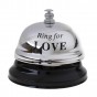 Звонок настольный LOVE (серебряный)