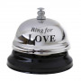 Дзвінок настільний LOVE (срібний)