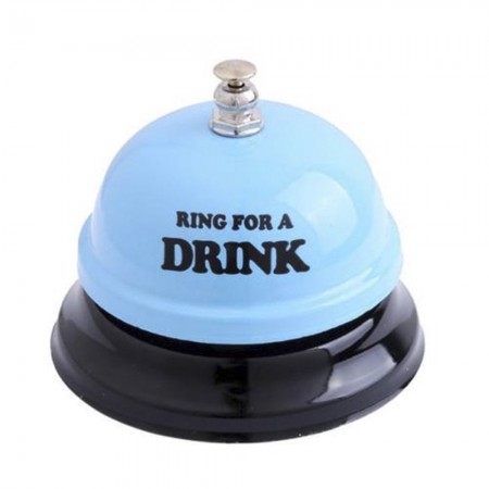 Дзвінок настільний DRINK (блакитний)